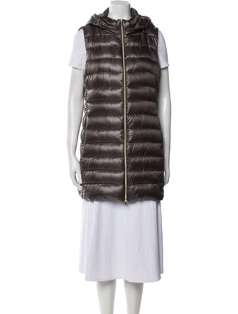 Herno Nylon Striped Down Jacket