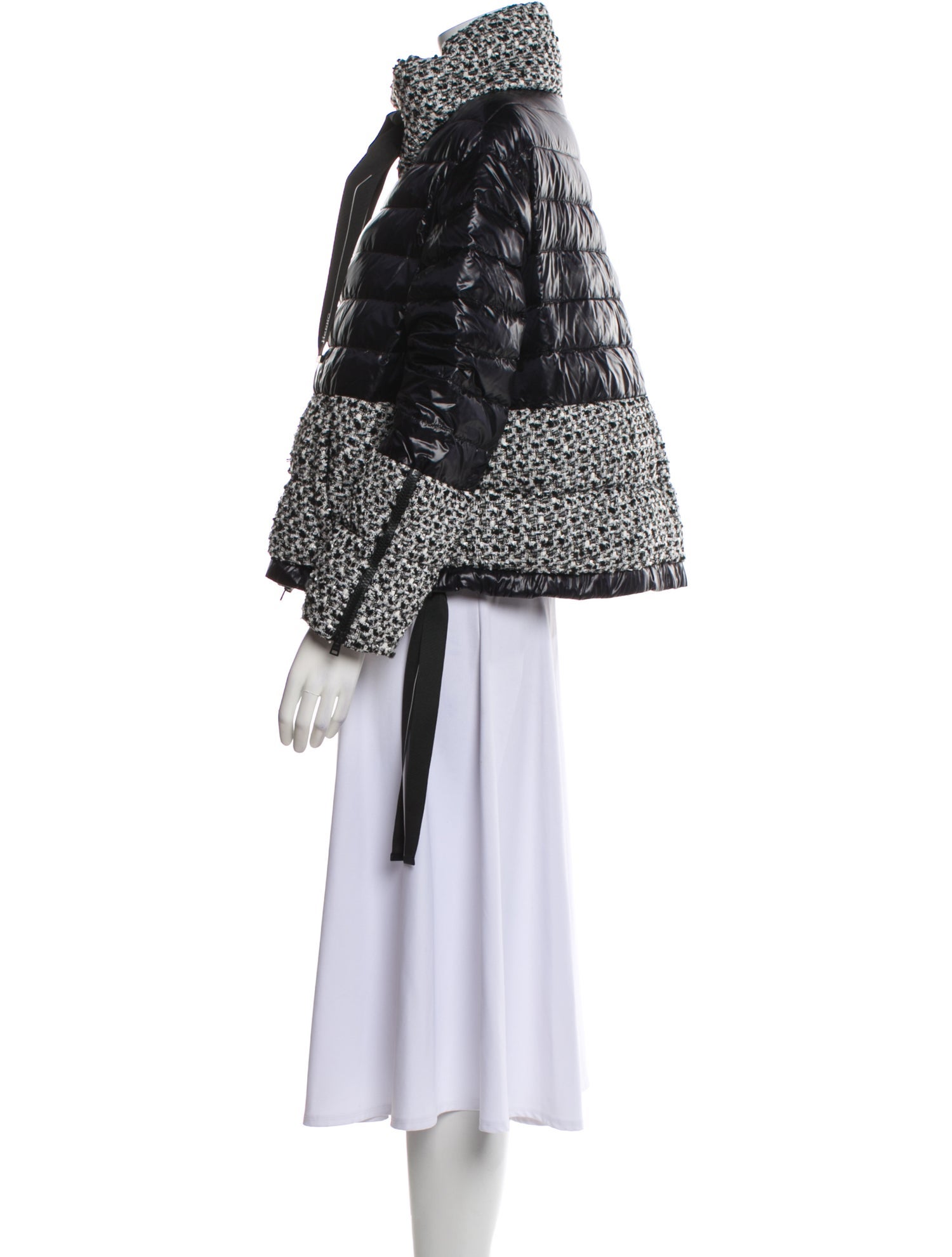 Herno Down Colorblock Pattern Down Jacket