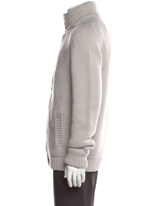 Herno Wool Turtleneck Cardigan
