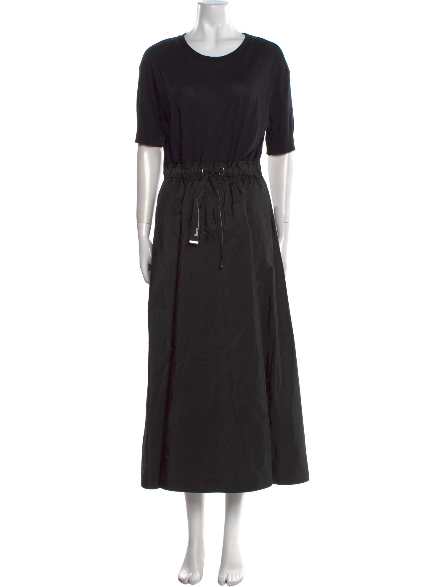 Herno Scoop Neck Long Dress w/ Tags