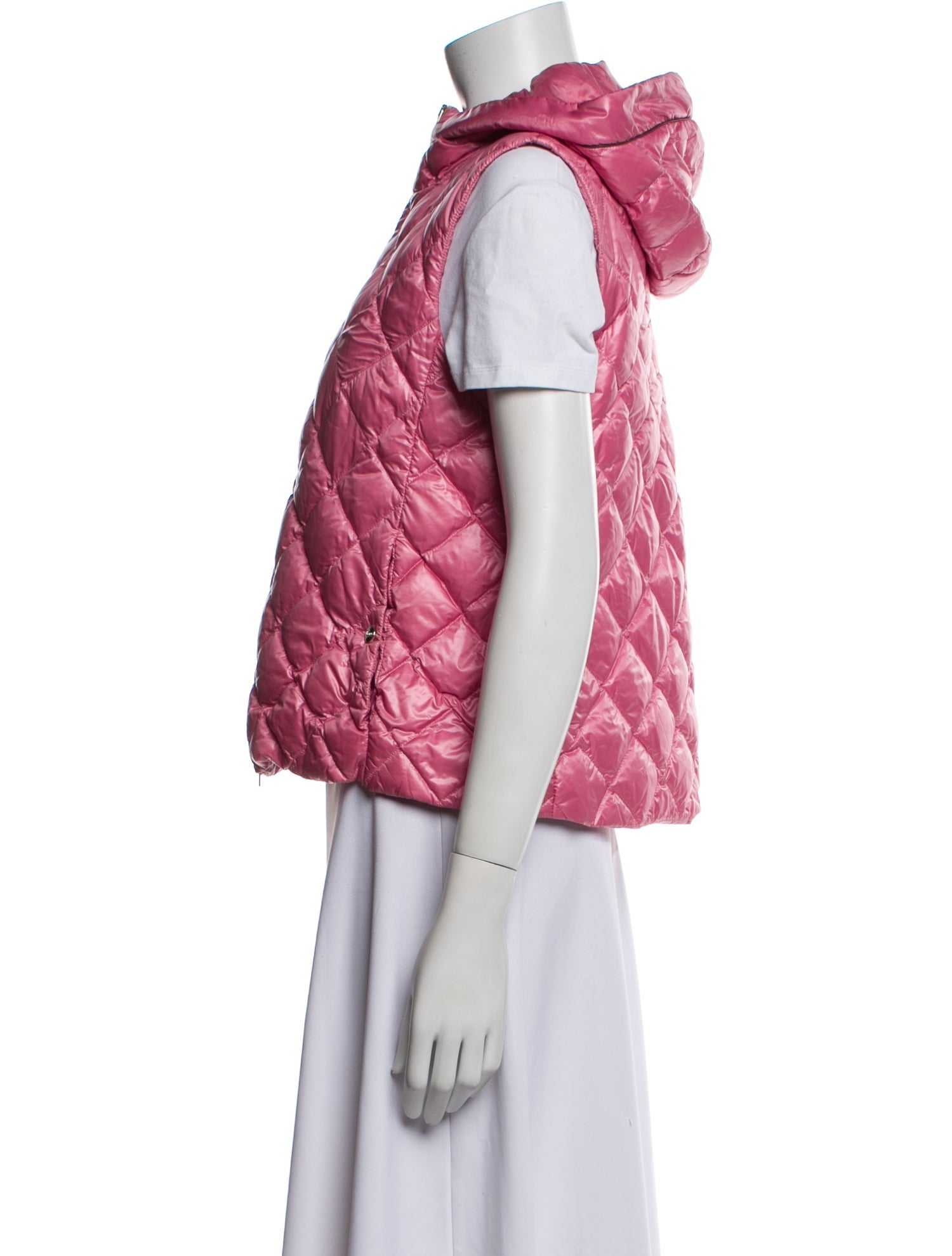 Herno Plaid Print Vest