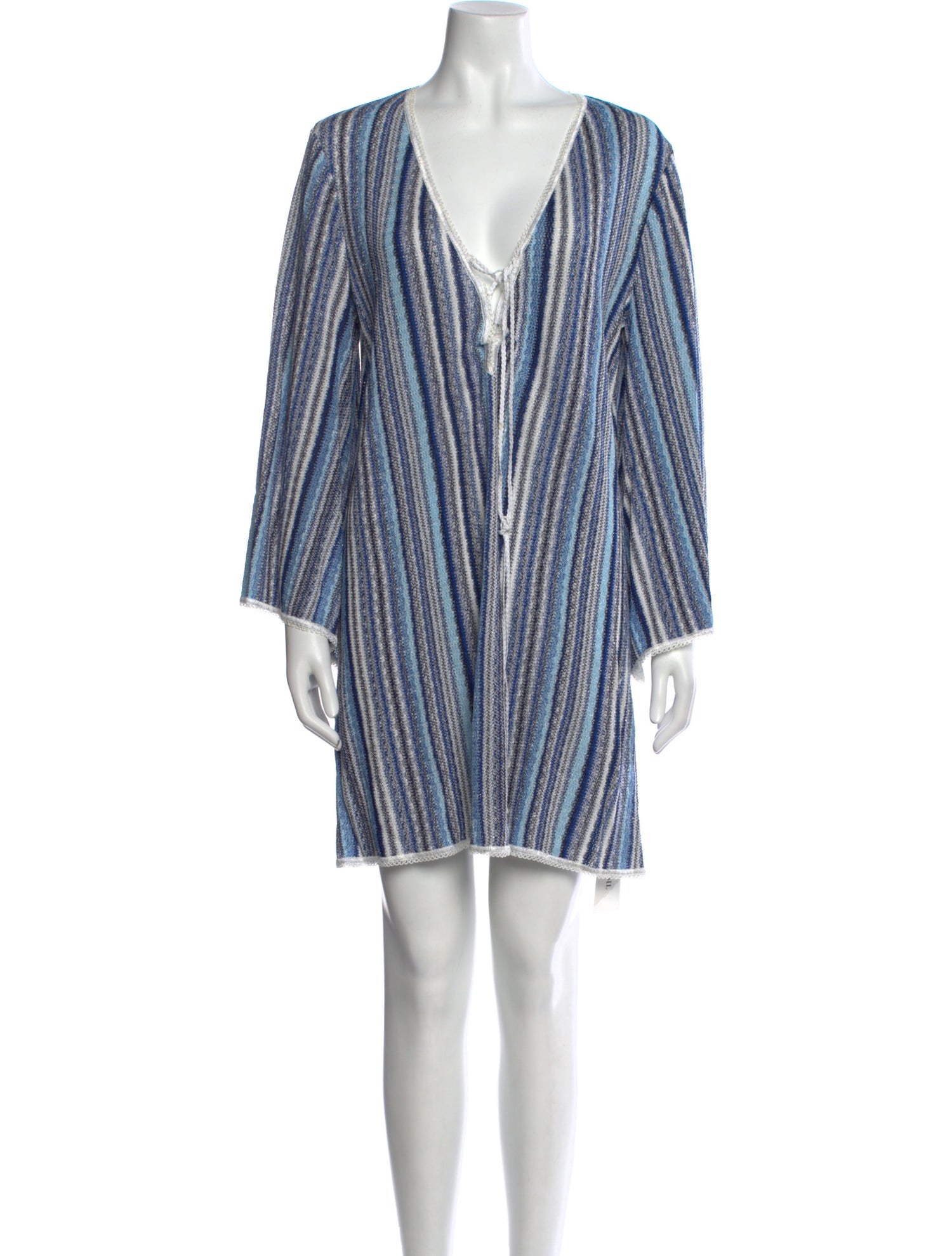 Herno Striped Mini Dress