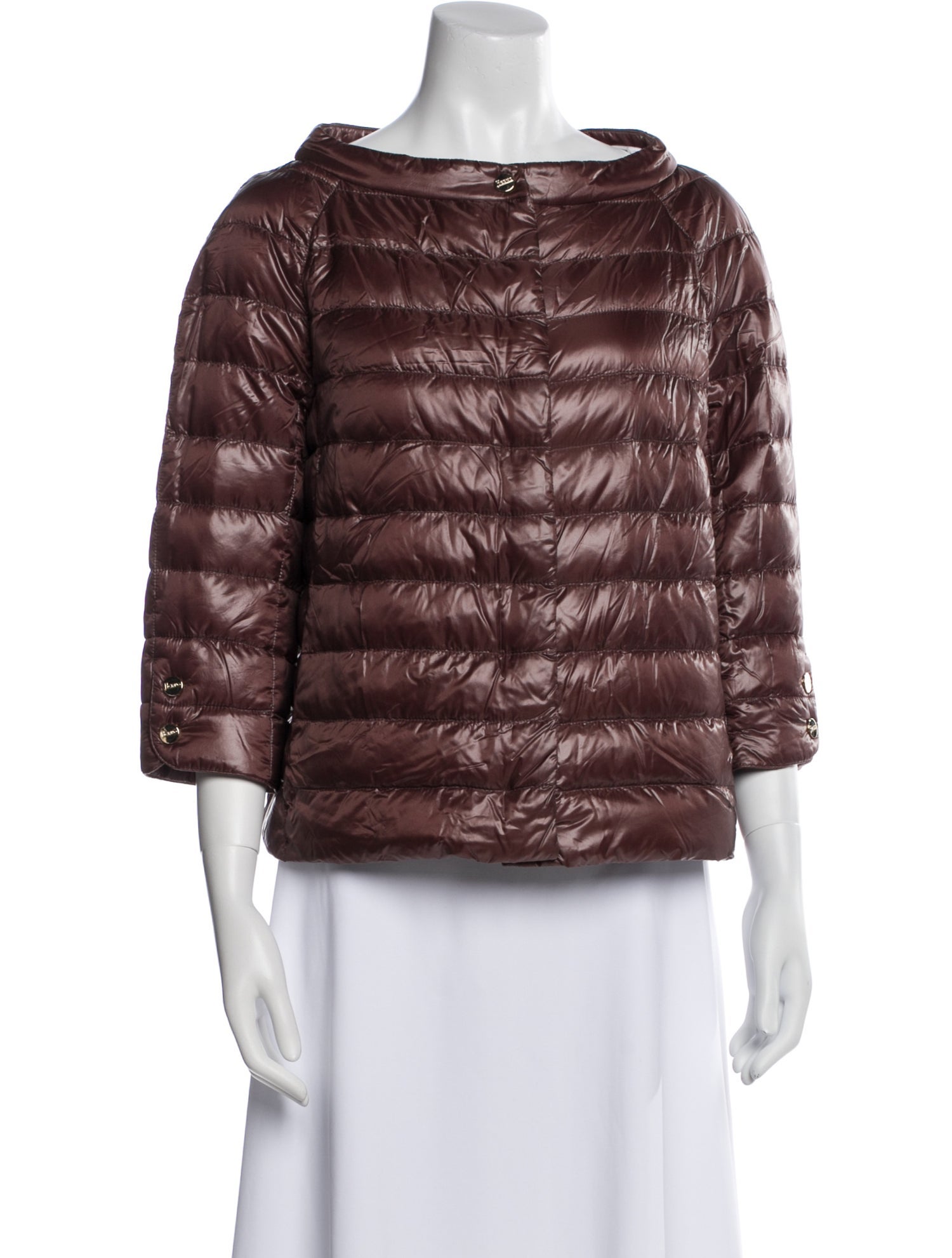 Herno Nylon Faux Fur Jacket