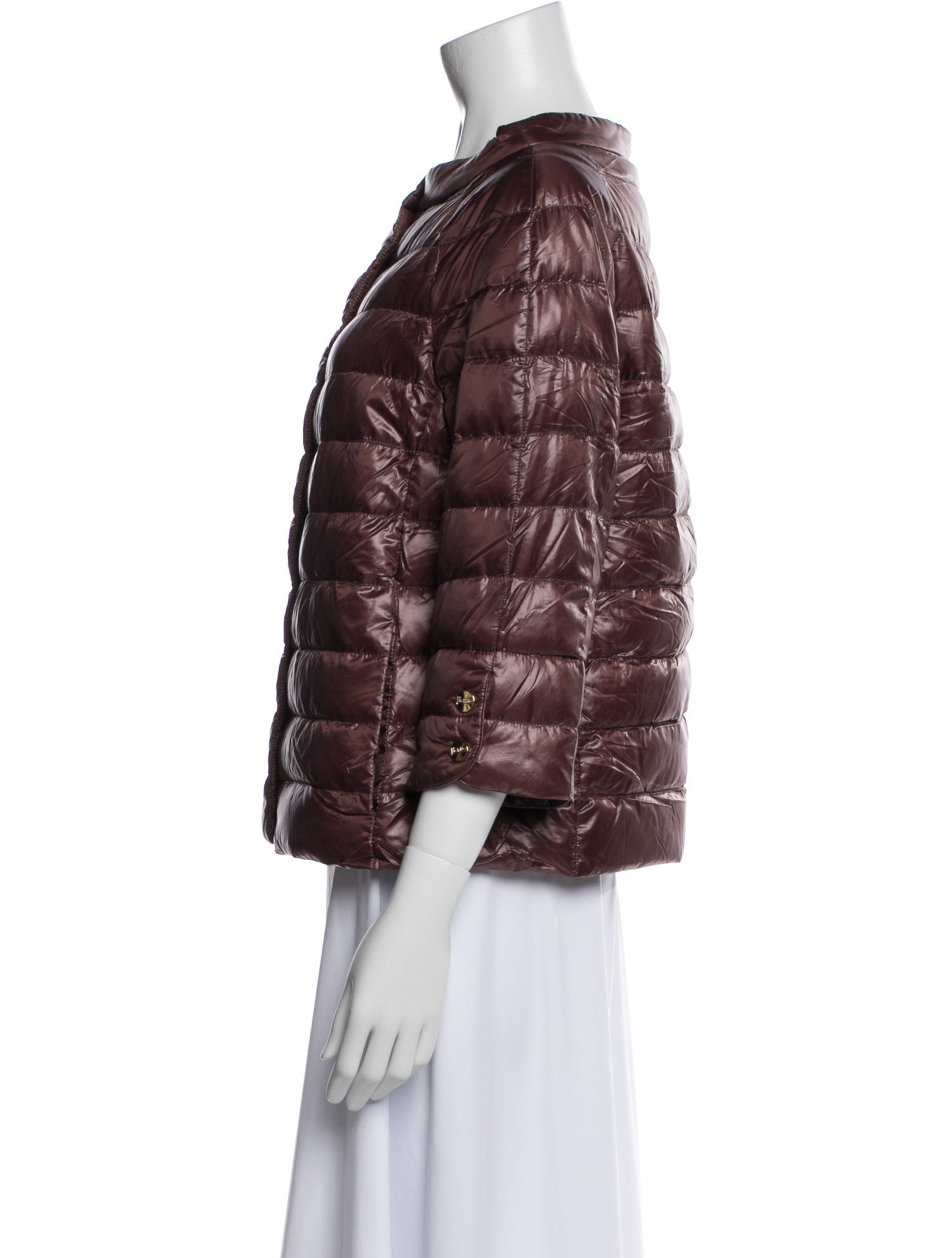 Herno Nylon Faux Fur Jacket