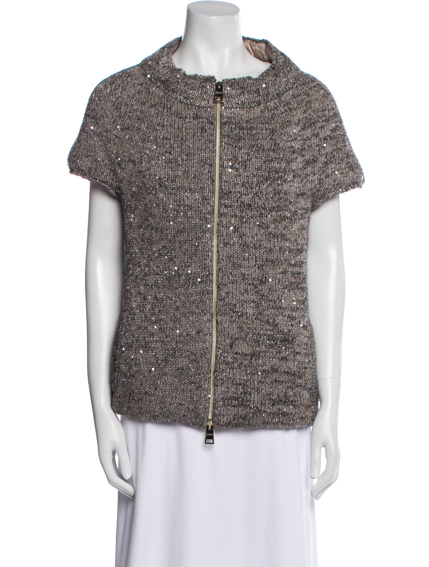 Herno Tweed Pattern Evening Jacket