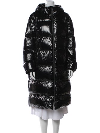 Herno Nylon Faux Fur Coat