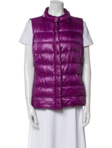 Pre-owned Herno Vest In Purple