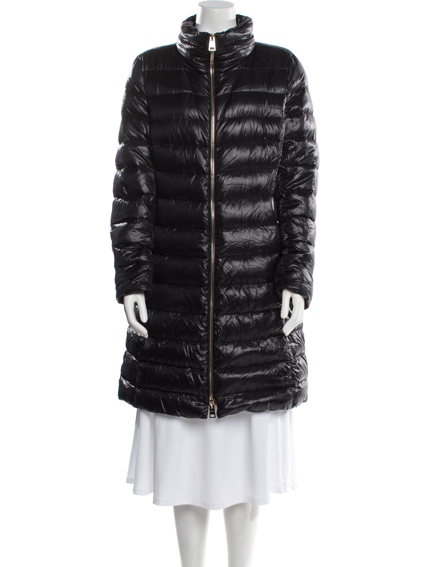 Herno Nylon Fur Coat