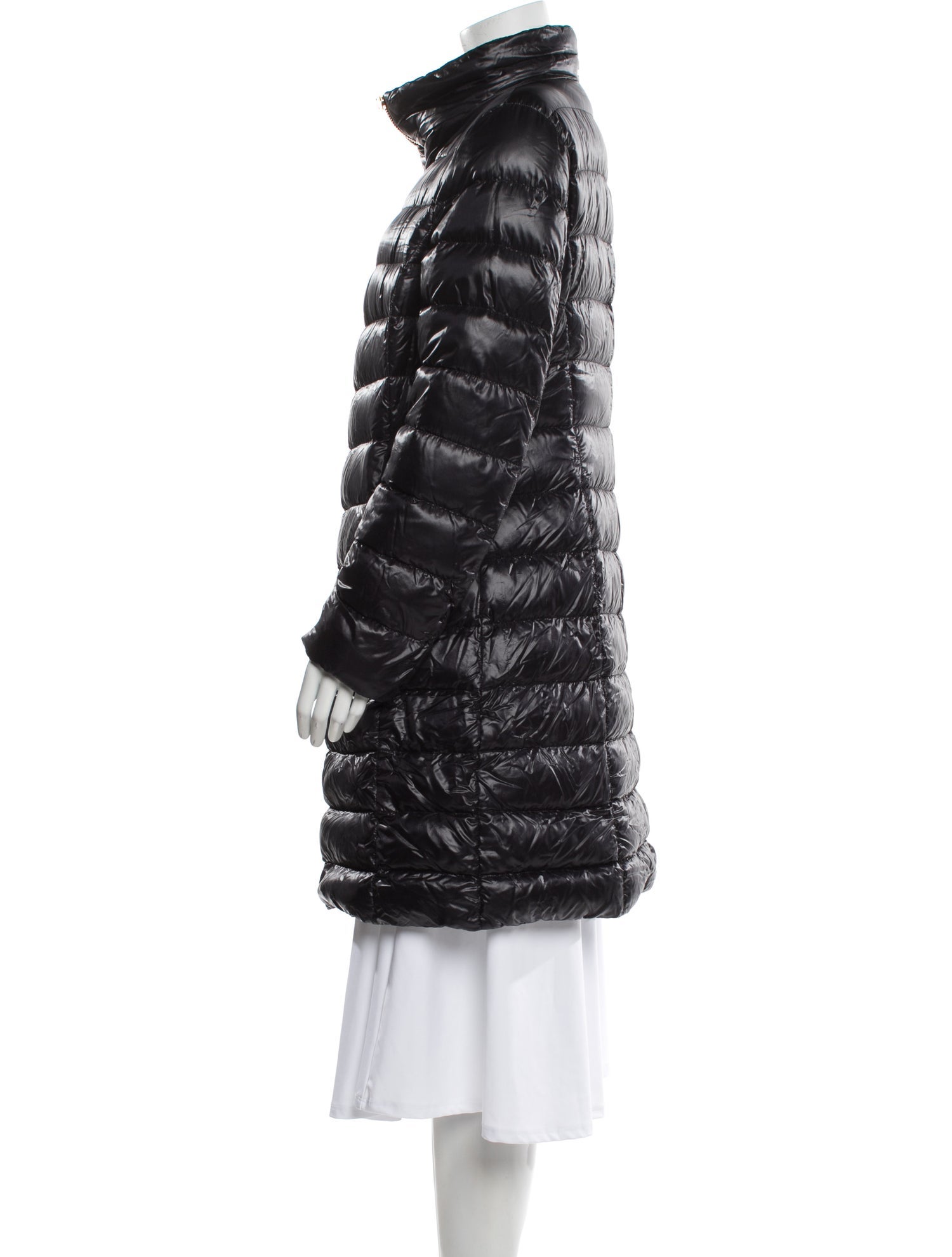 Herno Nylon Fur Coat