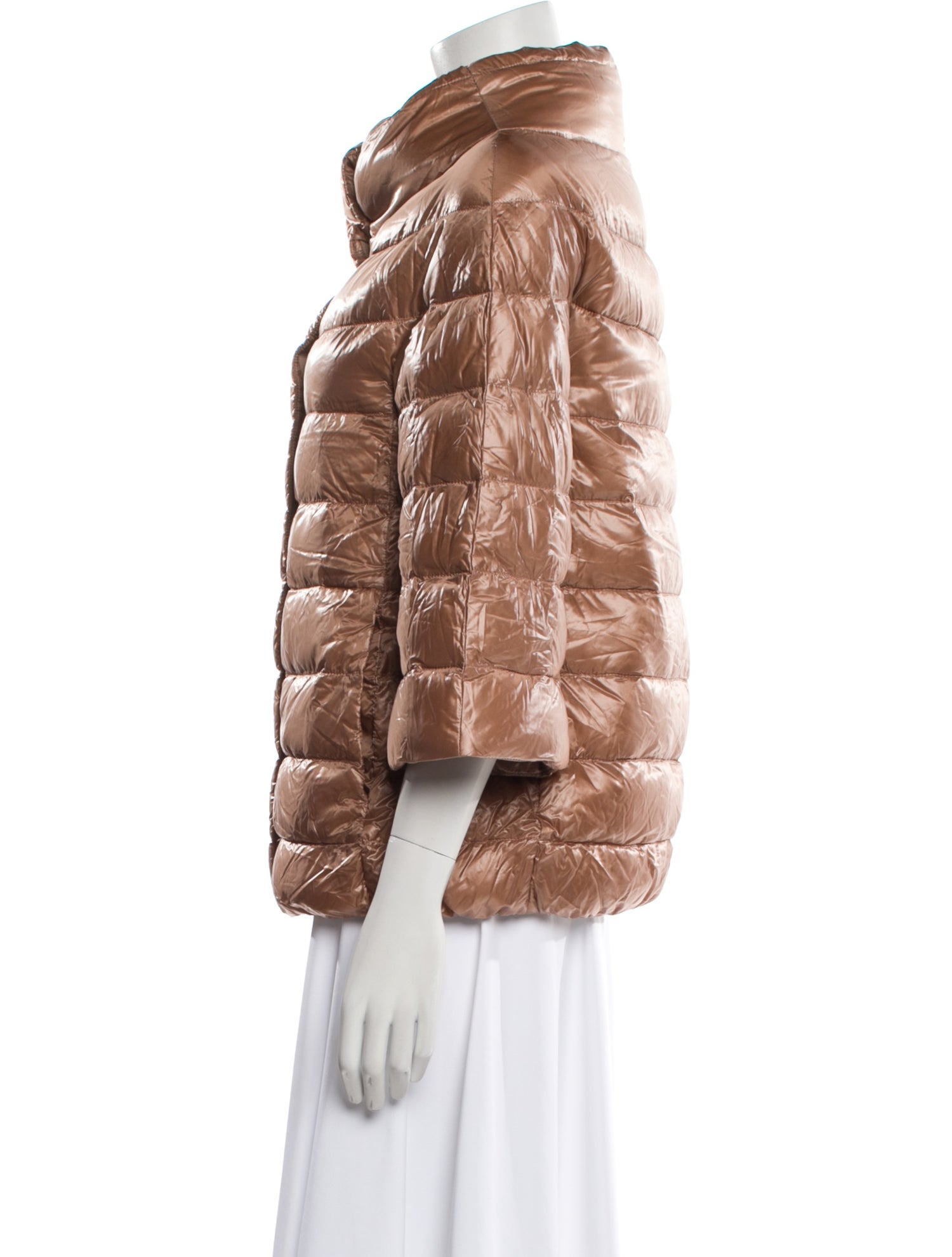 Herno Nylon Faux Fur Jacket