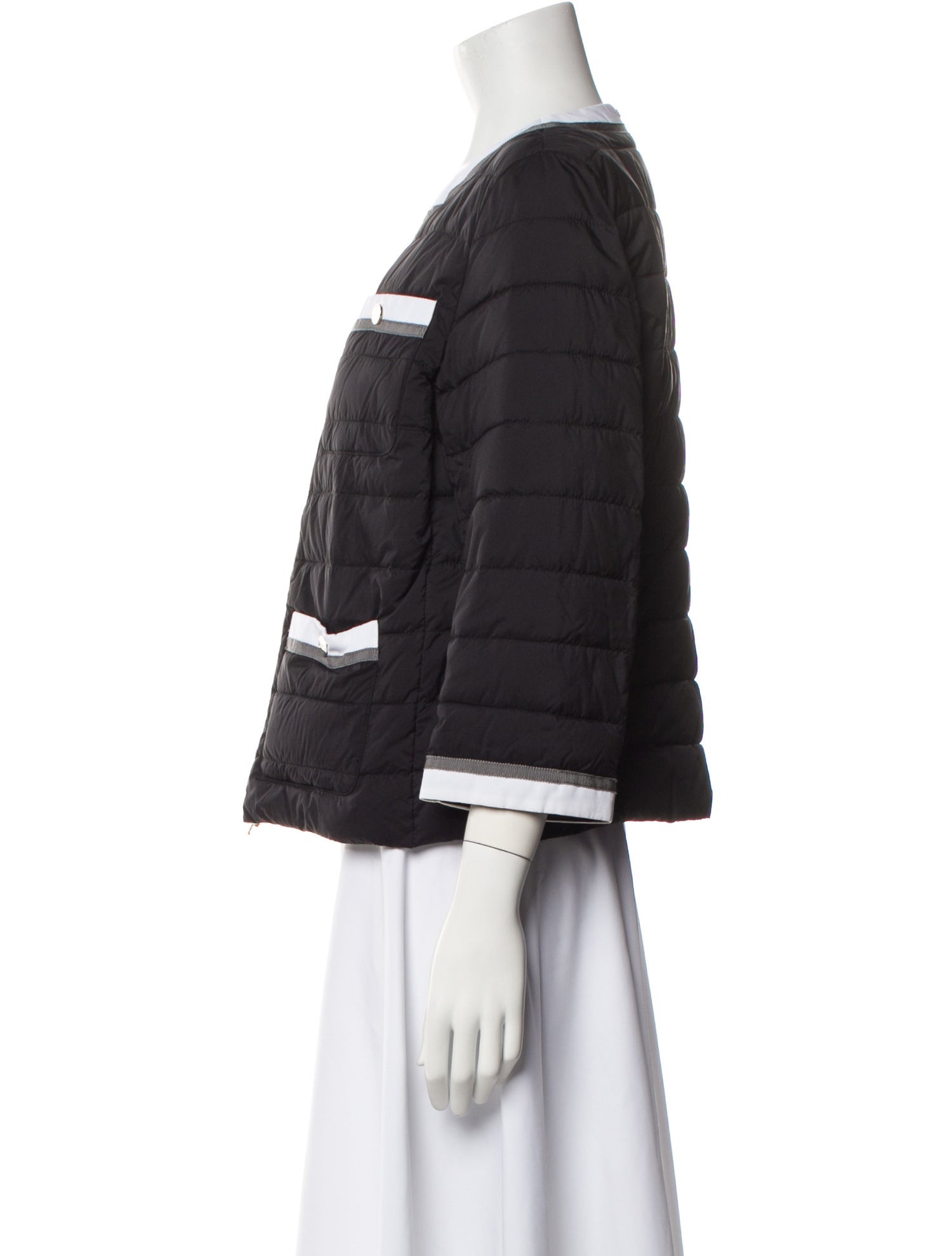 Herno Striped Evening Jacket