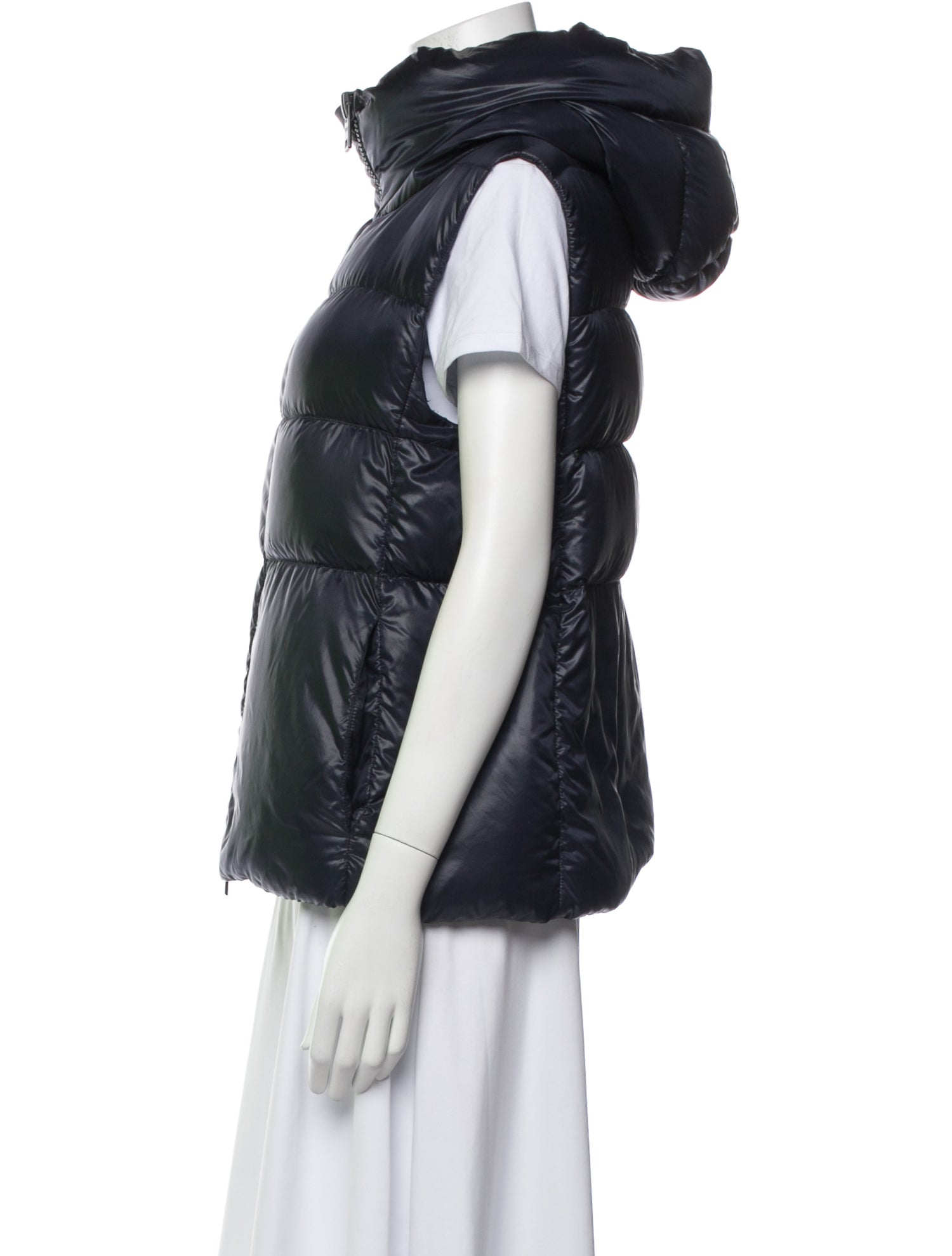 Herno Nylon Striped Vest w/ Tags