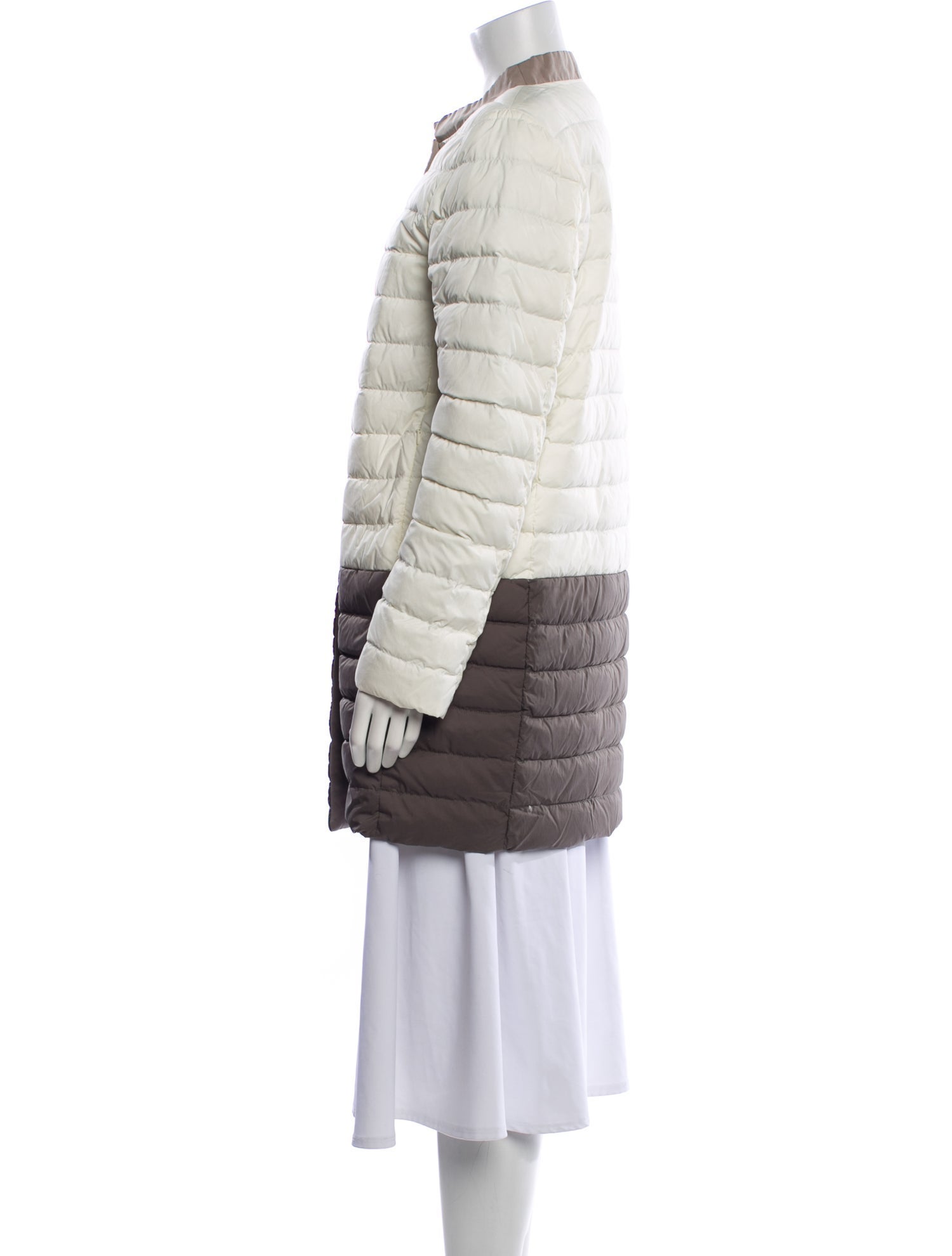 Herno Striped Down Coat