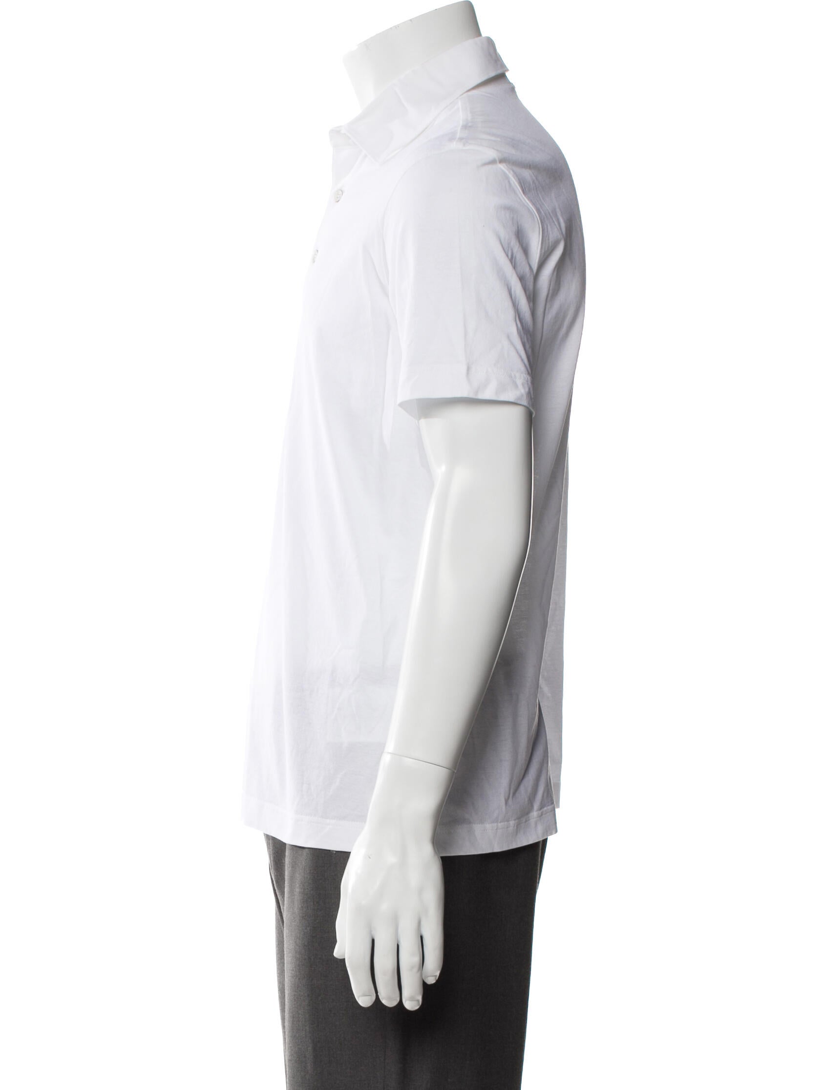 Herno V-Neck Short Sleeve Polo Shirt