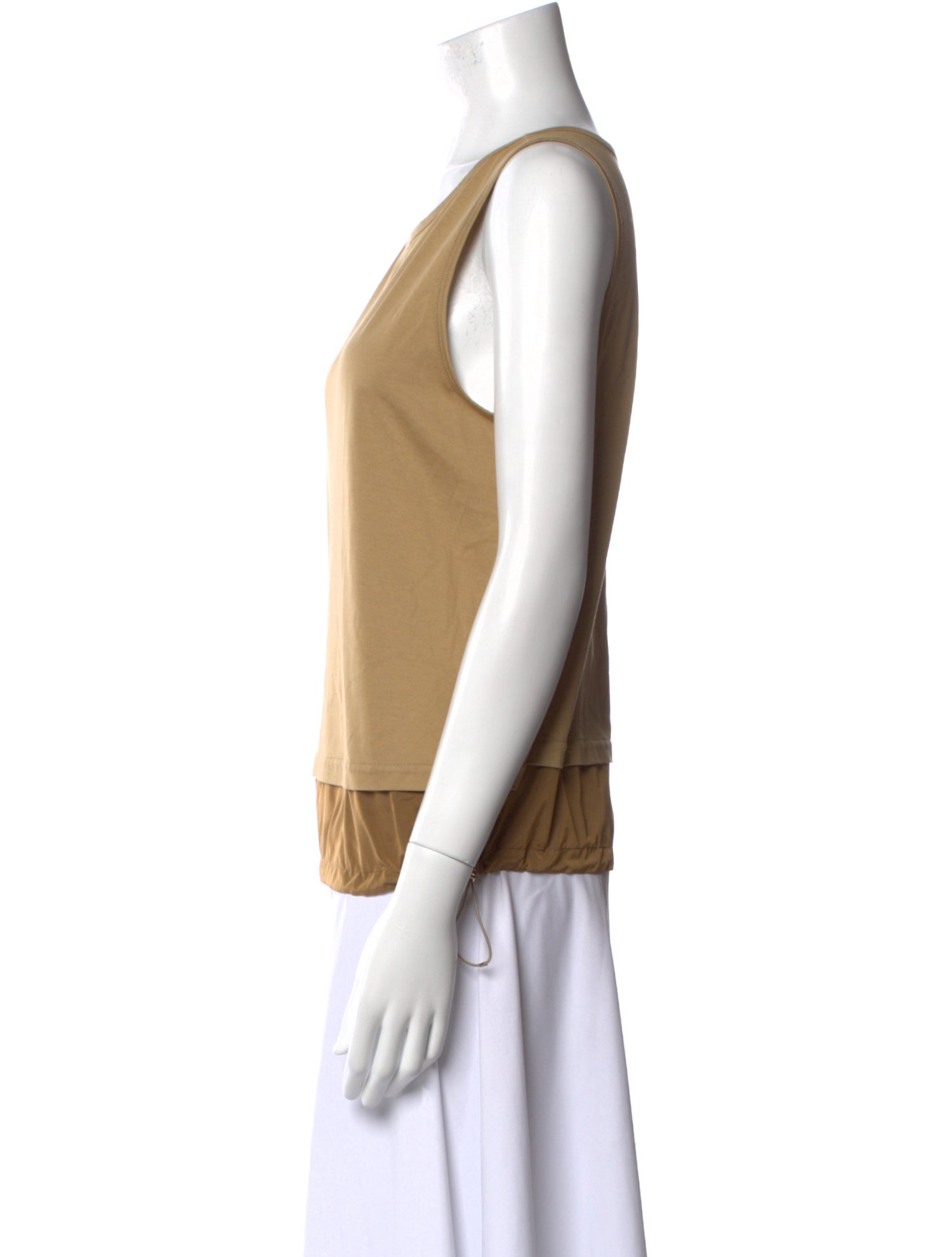 Herno Scoop Neck Sleeveless Top