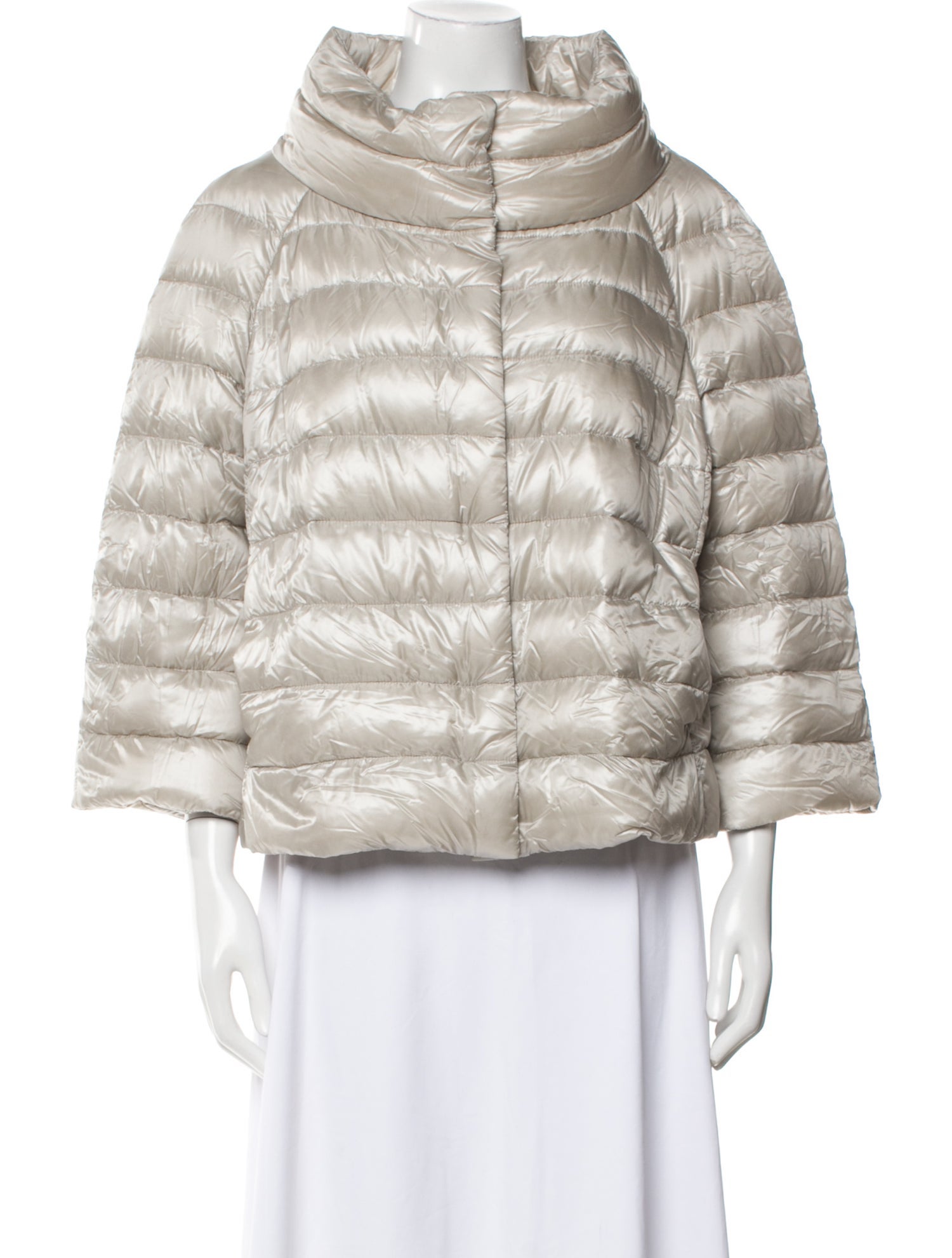 Herno Down Faux Fur Jacket