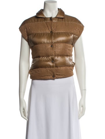 Pre-owned Herno Vest In Brown