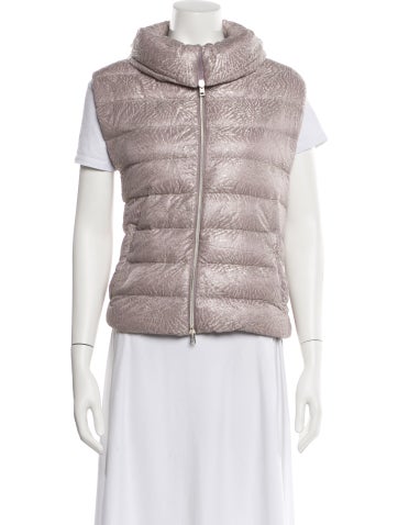 Pre-owned Herno Vest In Purple