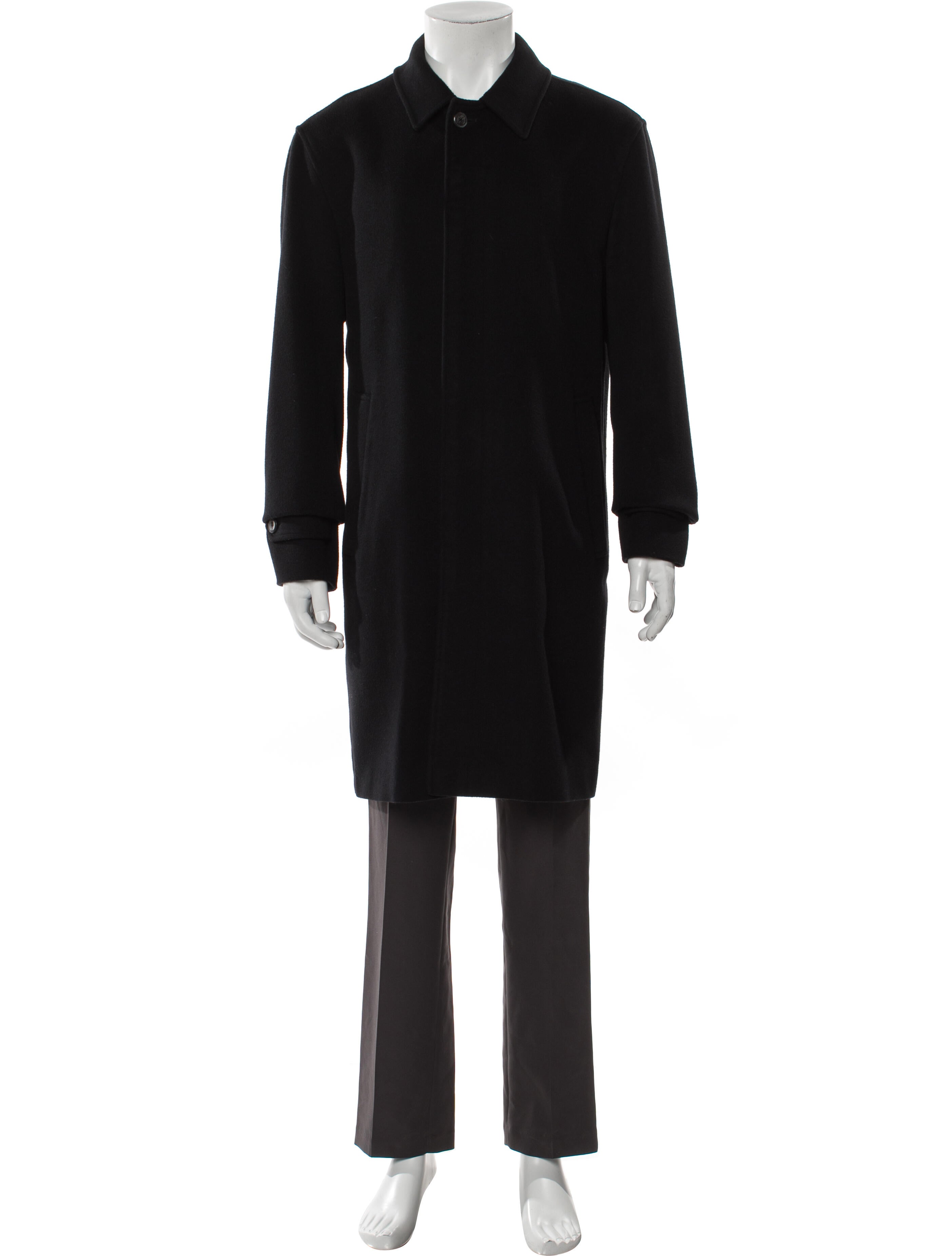 Veronique Branquinho Mandarin Collar Patch Jacket - Grey Outerwear