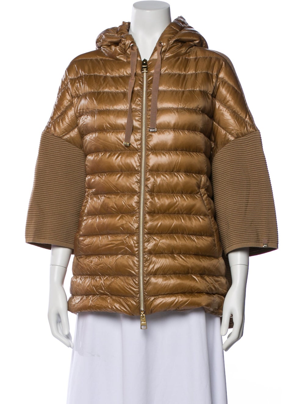Herno Colorblock Pattern Down Jacket - image 1