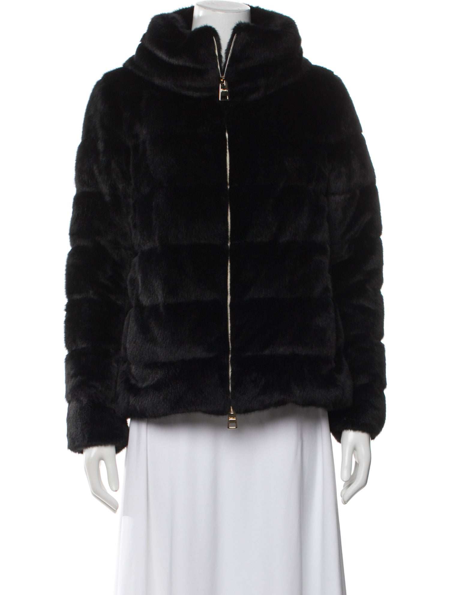Herno Faux Fur Faux Fur Jacket