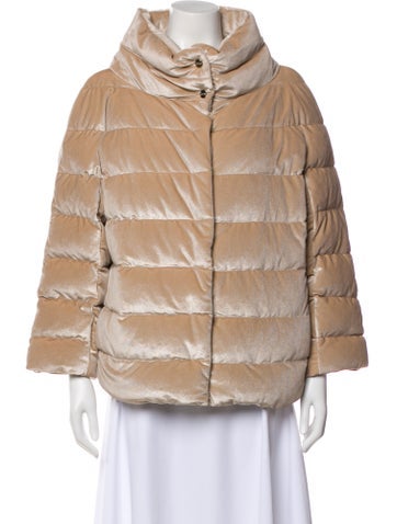 Pre-owned Herno Faux Fur Jacket In Neutral
