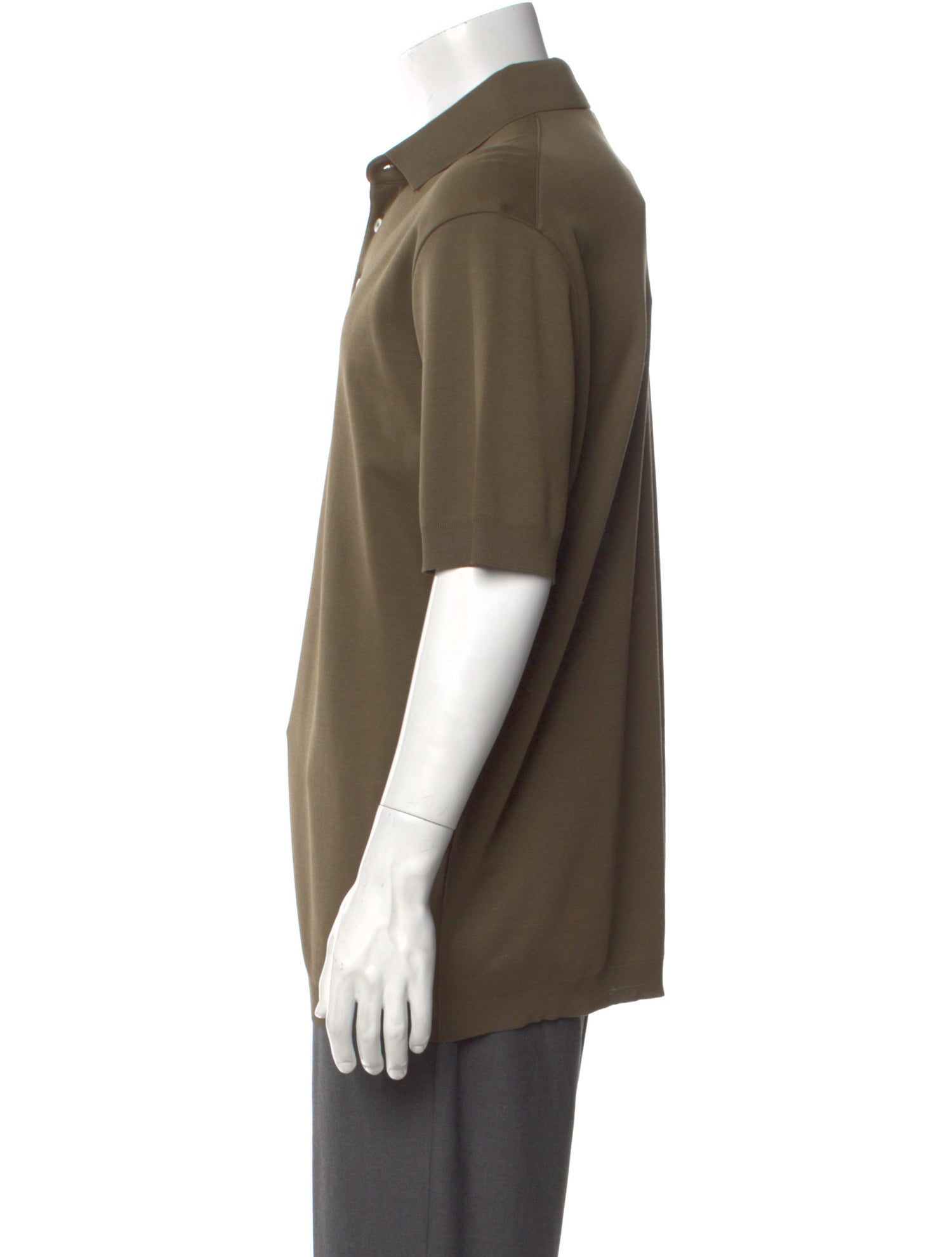 Herno Collar Short Sleeve Polo Shirt w/ Tags