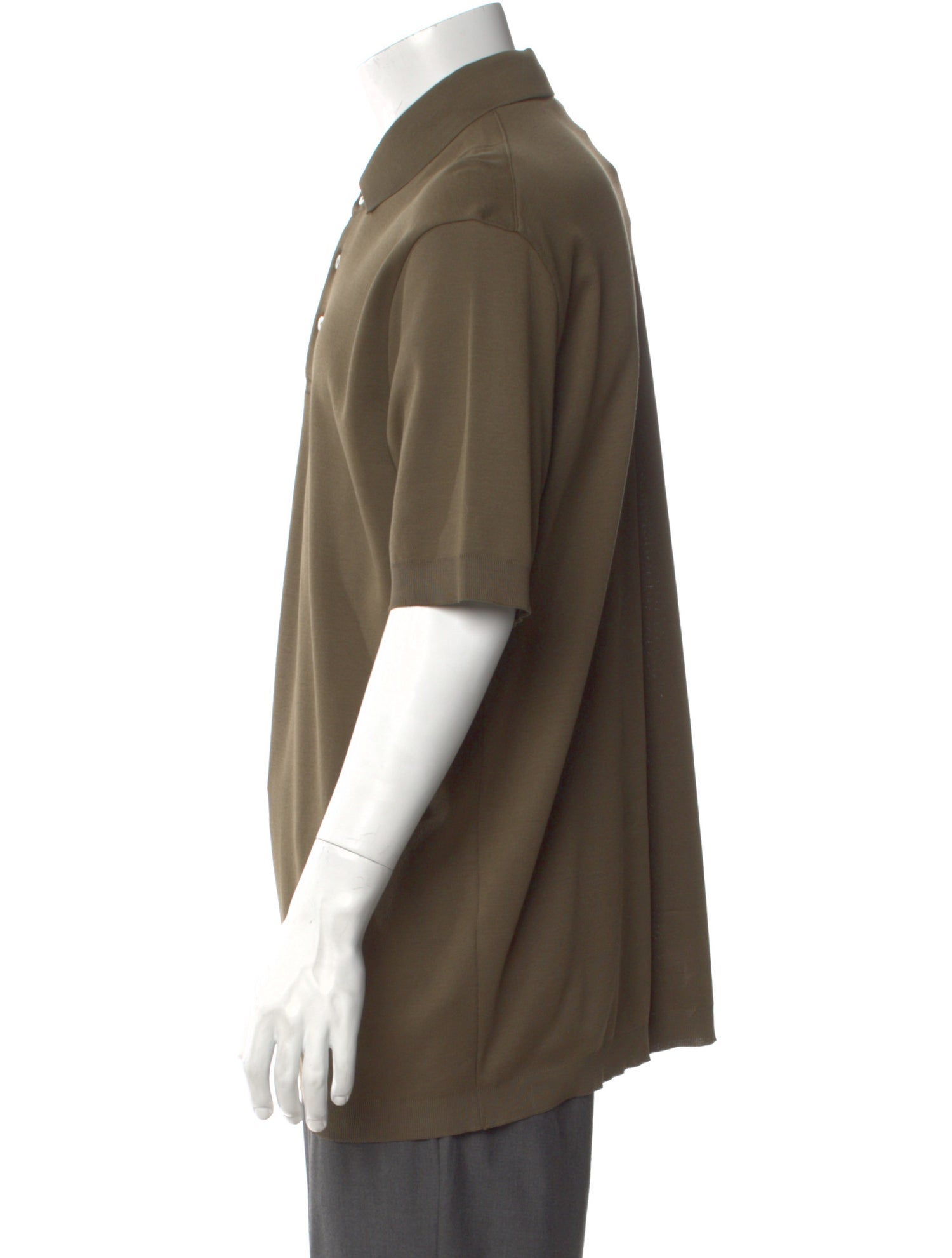 Herno Collar Short Sleeve Polo Shirt w/ Tags