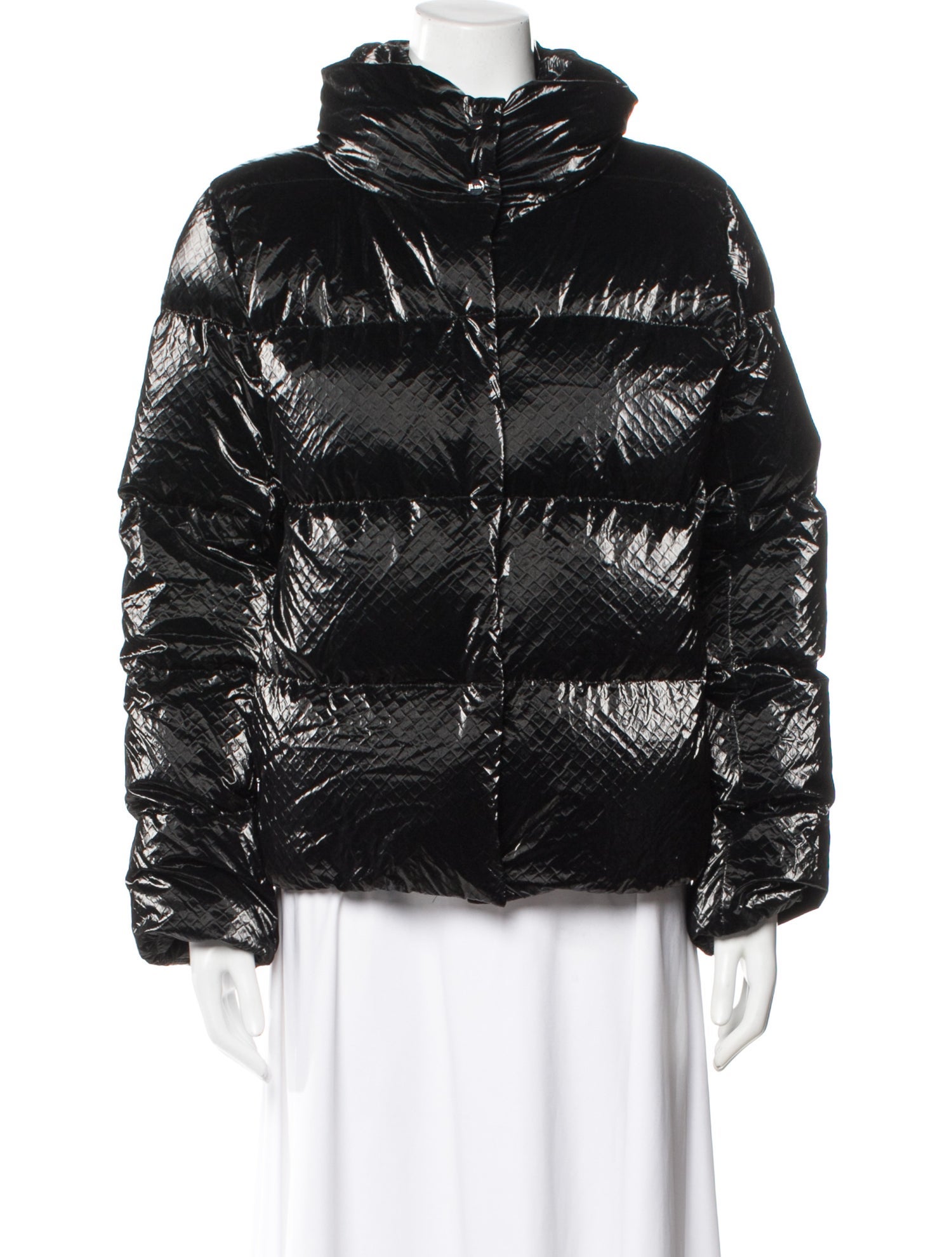 Herno Printed Faux Fur Jacket