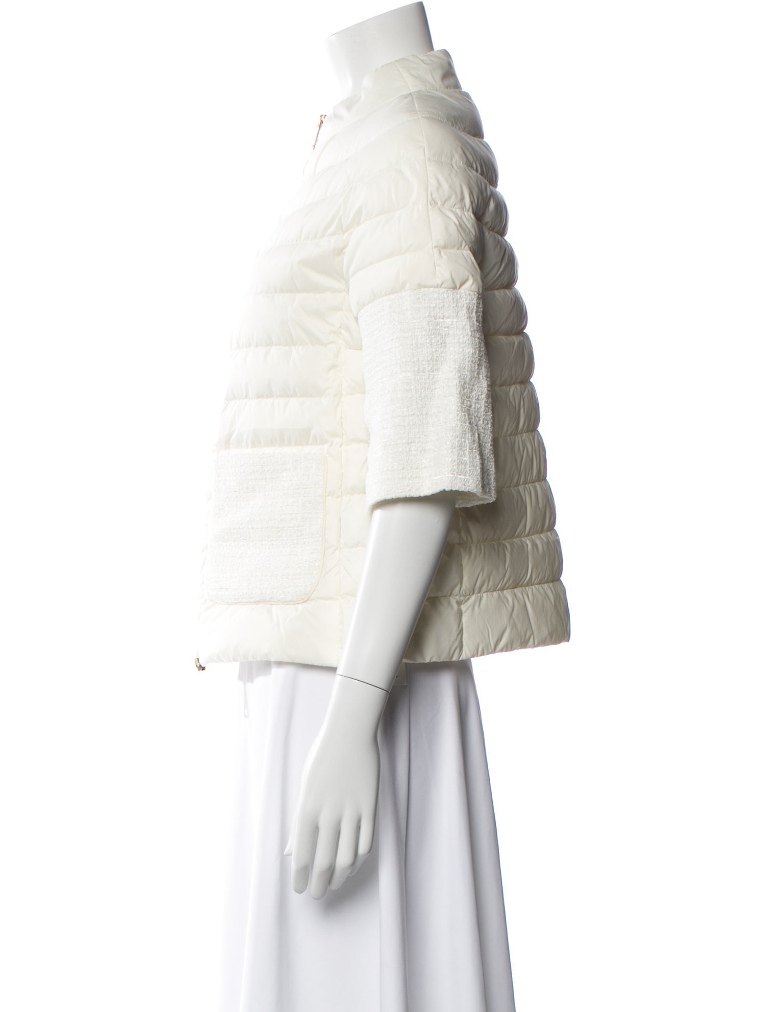 Herno Nylon Faux Fur Jacket