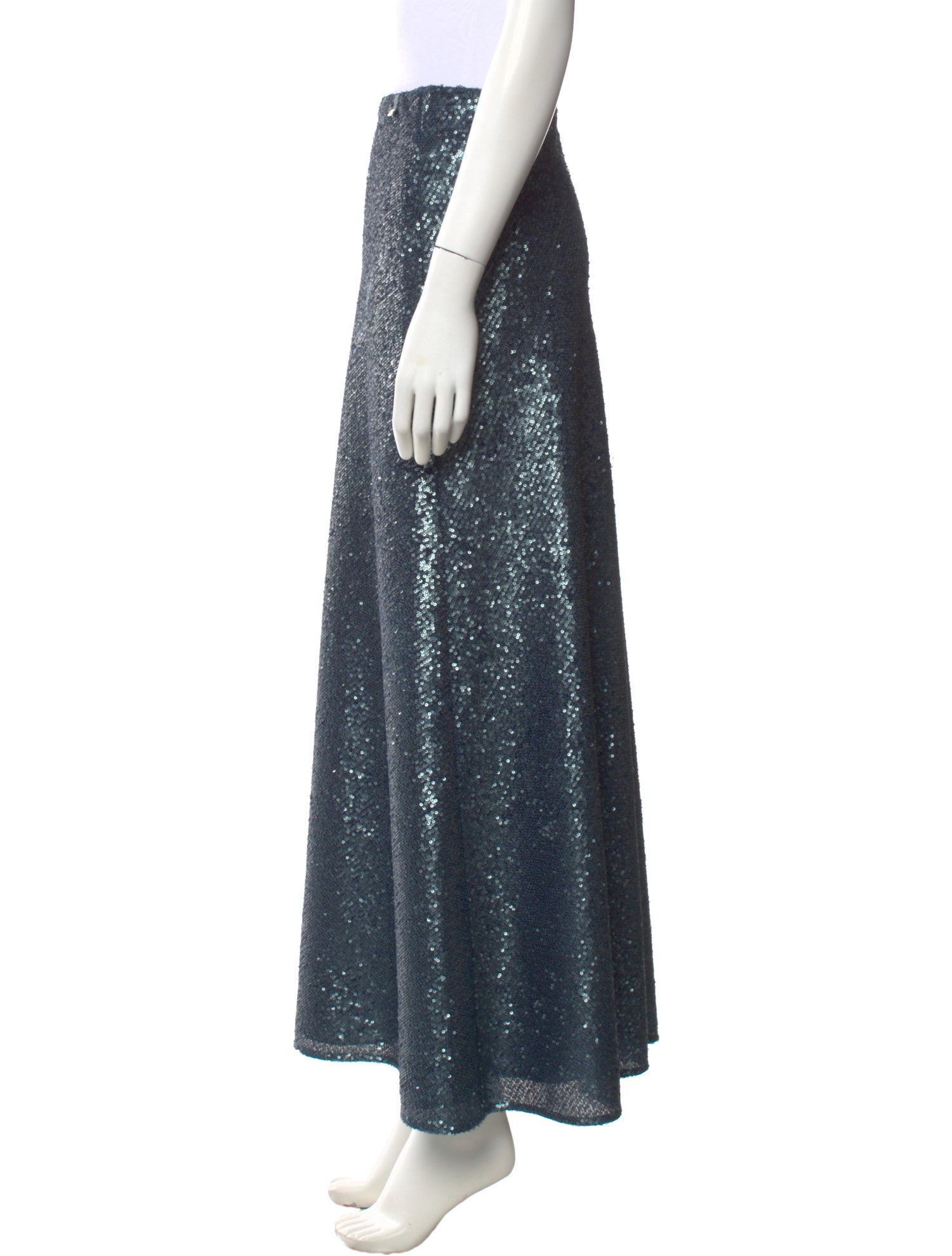 Herno Sequin Embellishments Long Skirt w/ Tags