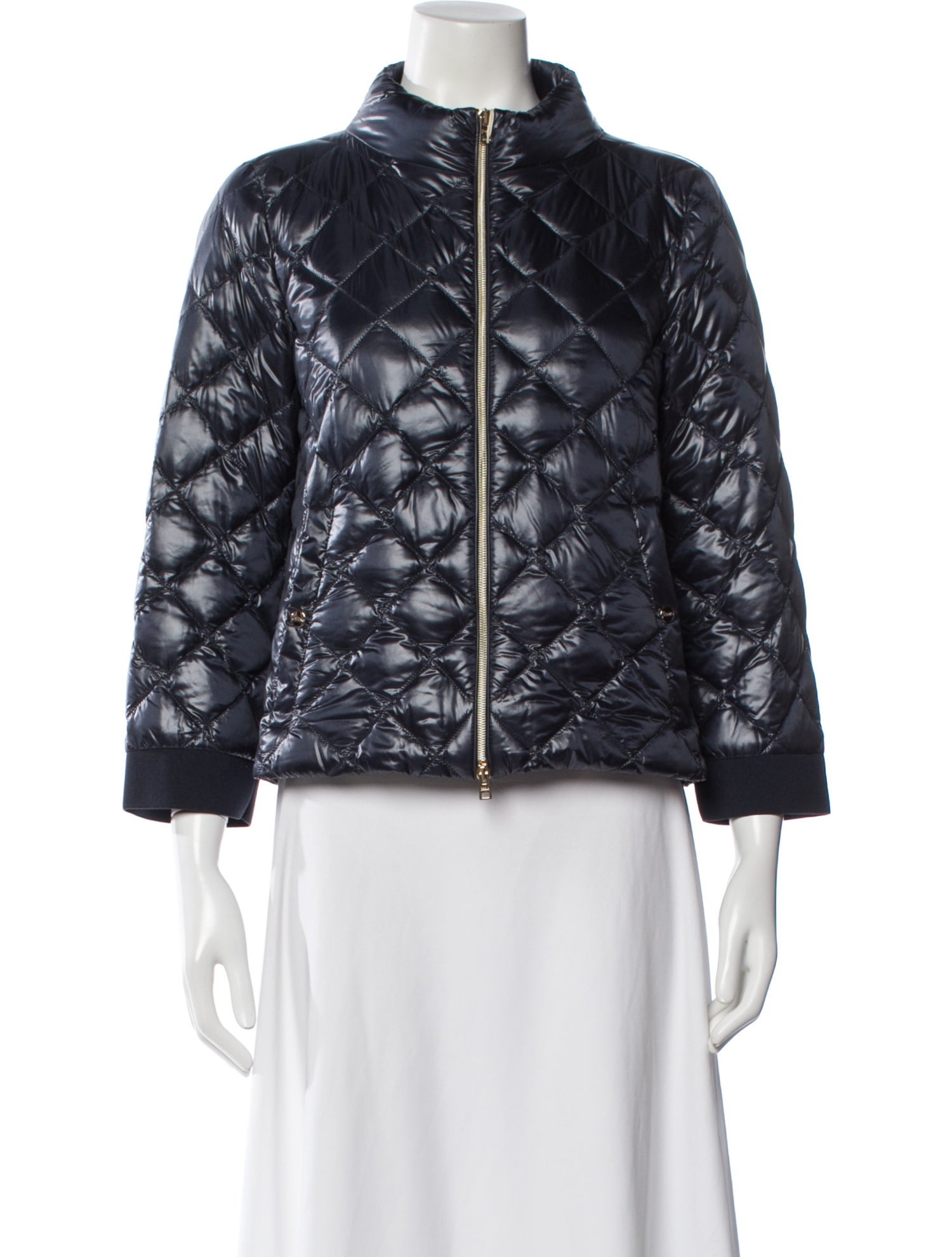 Herno Nylon Printed Down Jacket w/ Tags