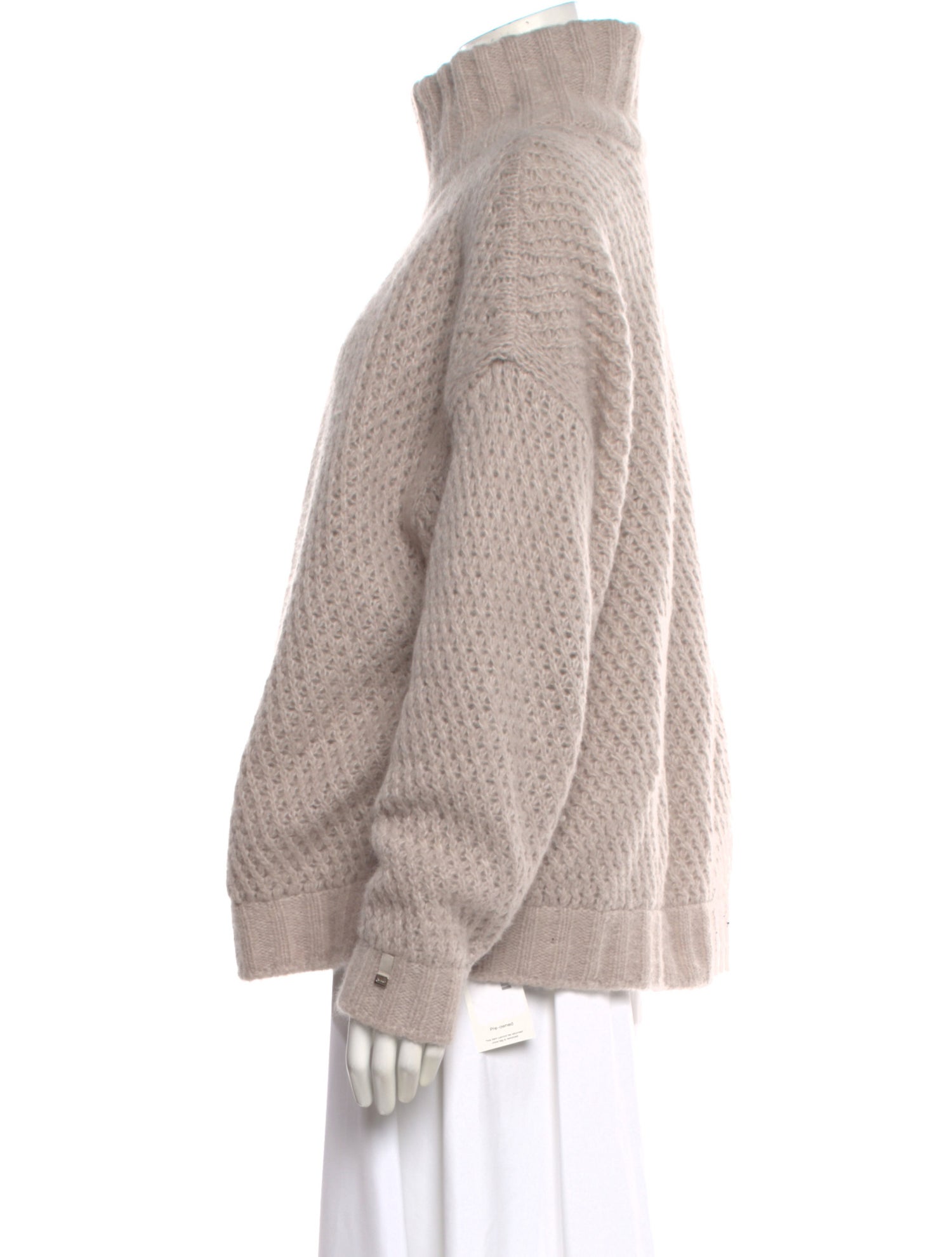Herno Alpaca Mock Neck Sweater