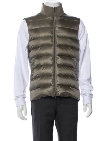 Pre-owned Herno Vest In Green