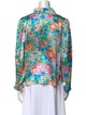 Horror Vacui Silk Floral Print Blouse