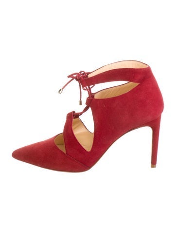 Chelsea Paris Pumps Suede Cutout Accent Us5.5, It35.5 | 5.5