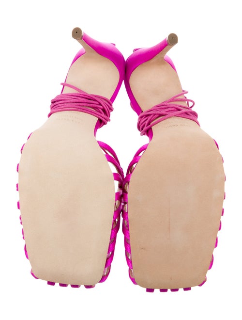 Chelsea Paris Satin Cutout Accent Pumps