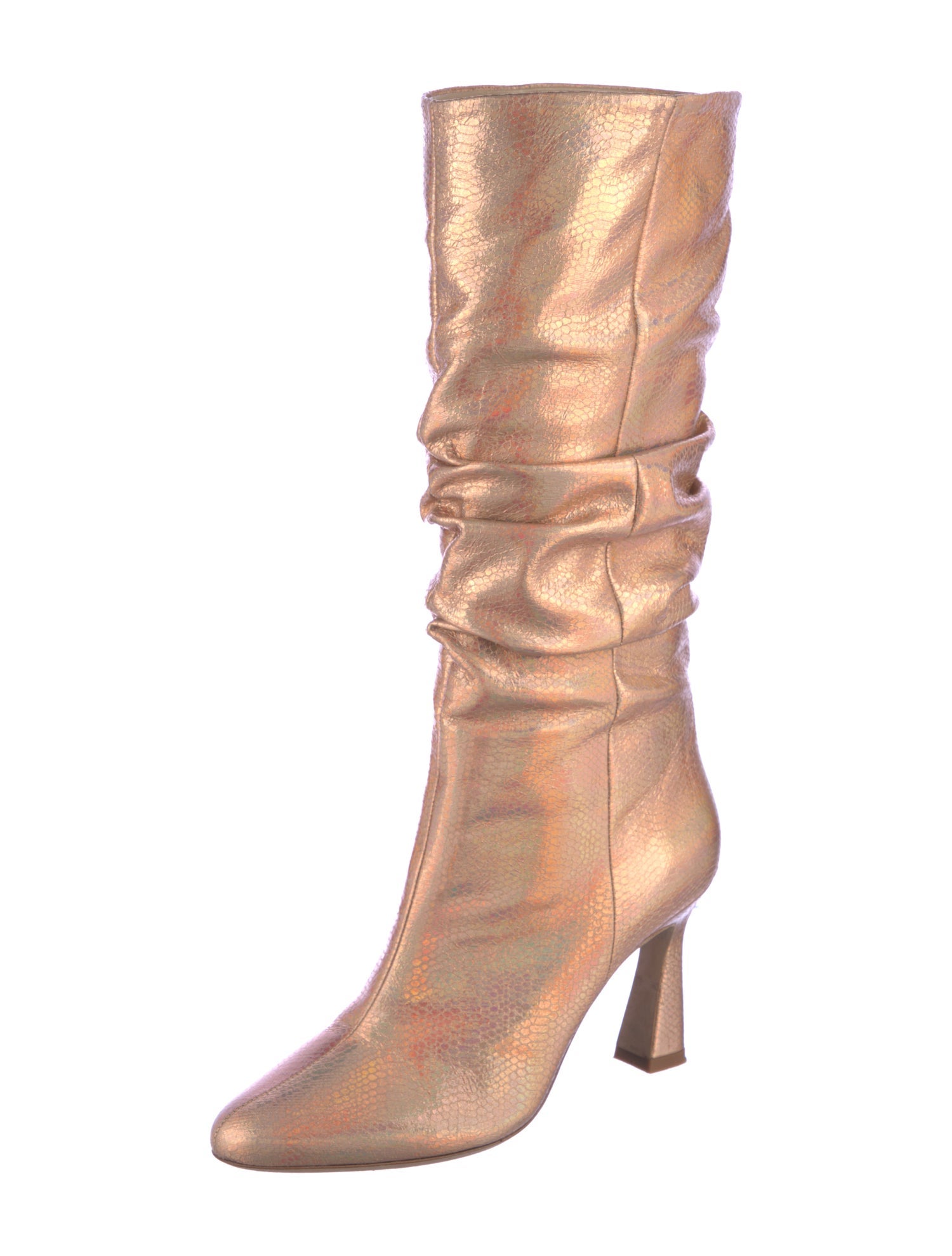 Chelsea Paris Leather Slouch Boots