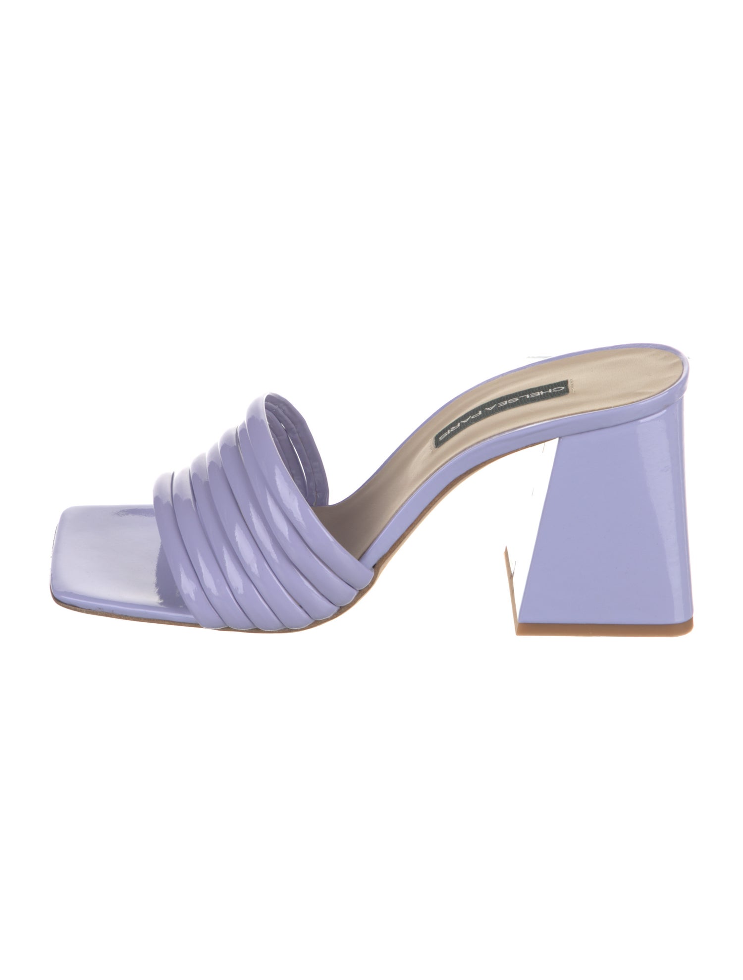 Chelsea Paris Patent Leather Slides