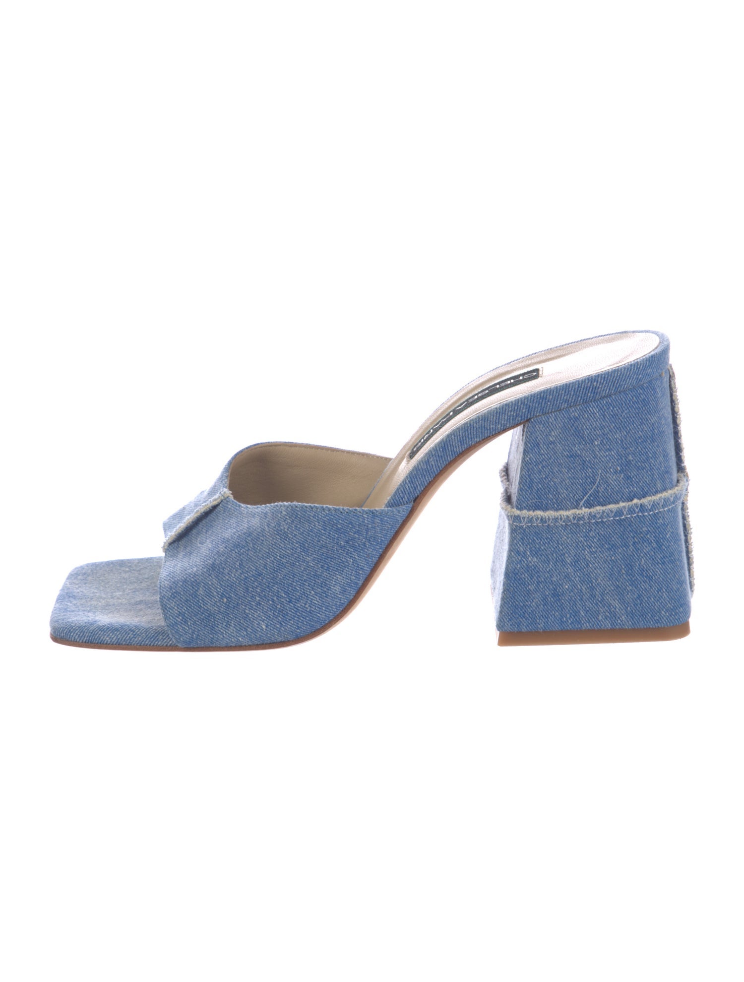 Chelsea Paris Denim Slides
