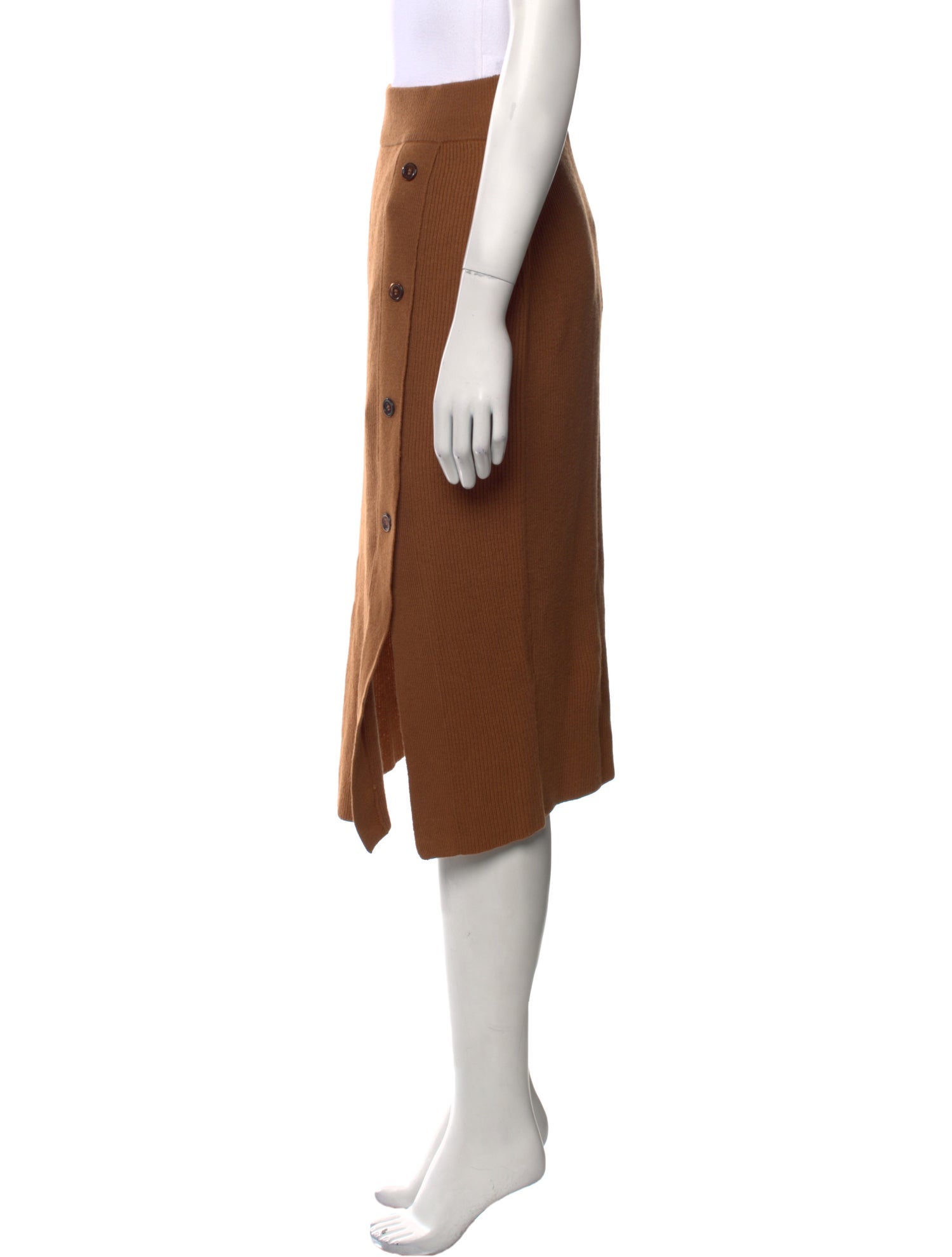 Kash Wool Knee-Length Skirt w/ Tags