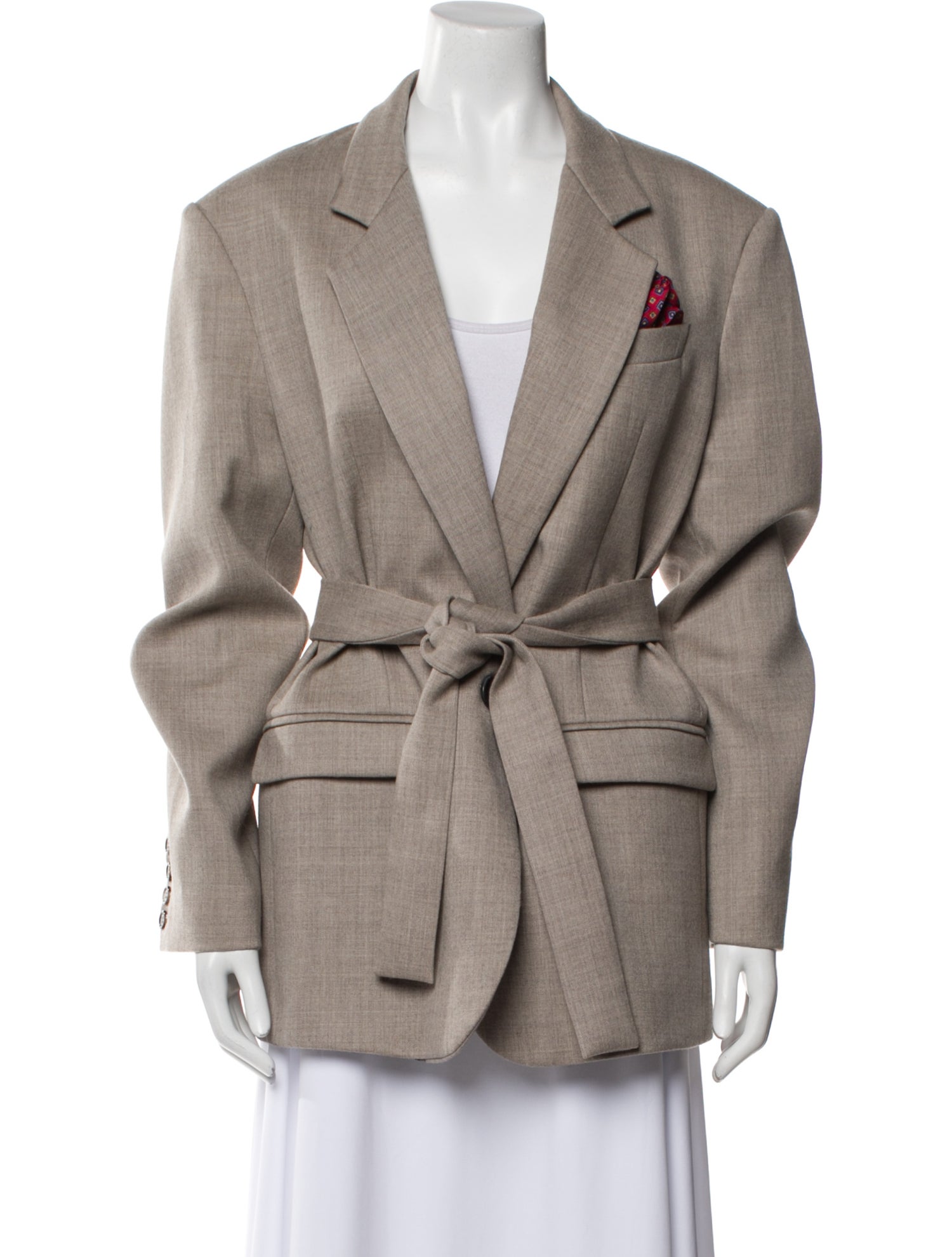 Hebe Studio Virgin Wool Blazer
