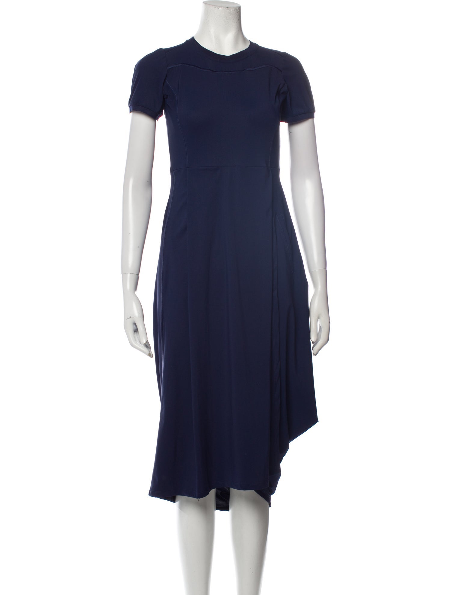 High Crew Neck Long Dress w/ Tags