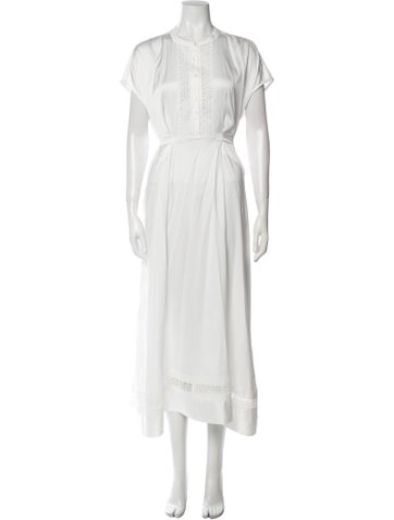 High Dresses Crew Neck Long Dress M