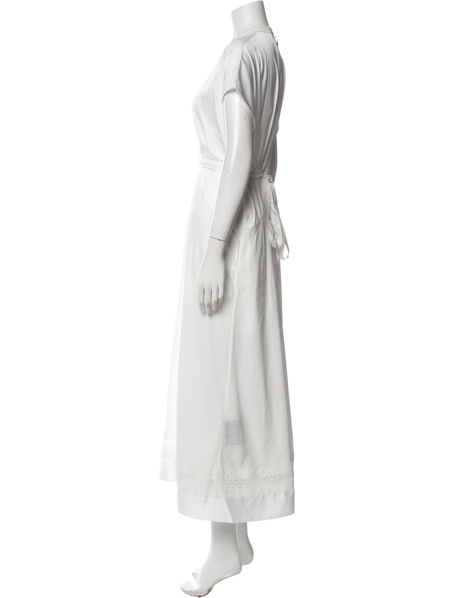 High Crew Neck Long Dress w/ Tags