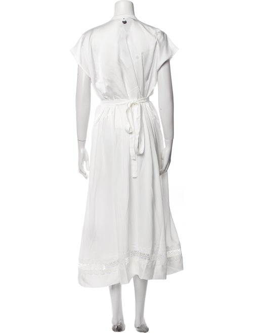 High Mock Neck Long Dress