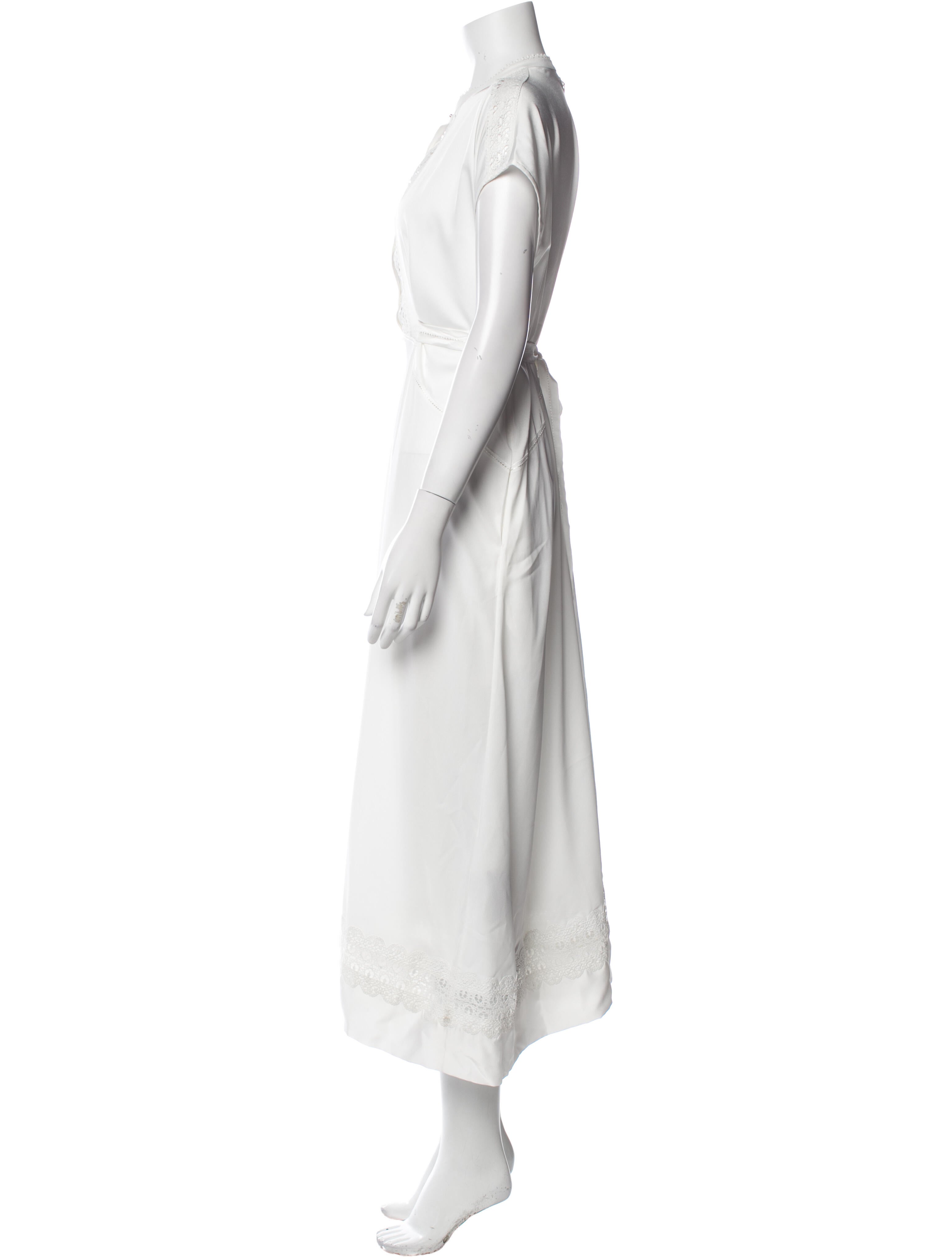 High V-Neck Long Dress