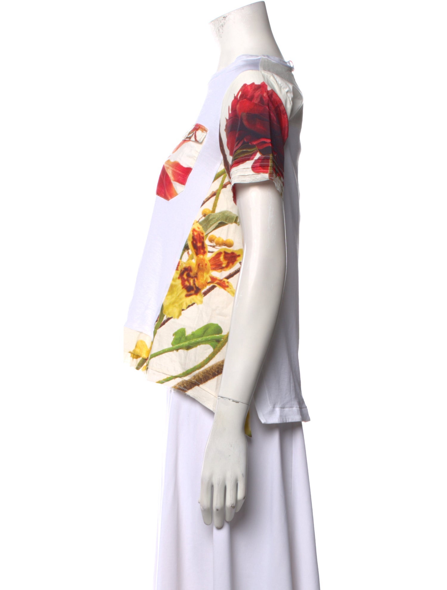 High Printed Crew Neck T-Shirt w/ Tags