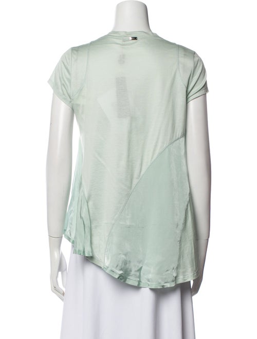 High Crew Neck Short Sleeve T-Shirt