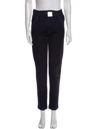 High Straight Leg Pants